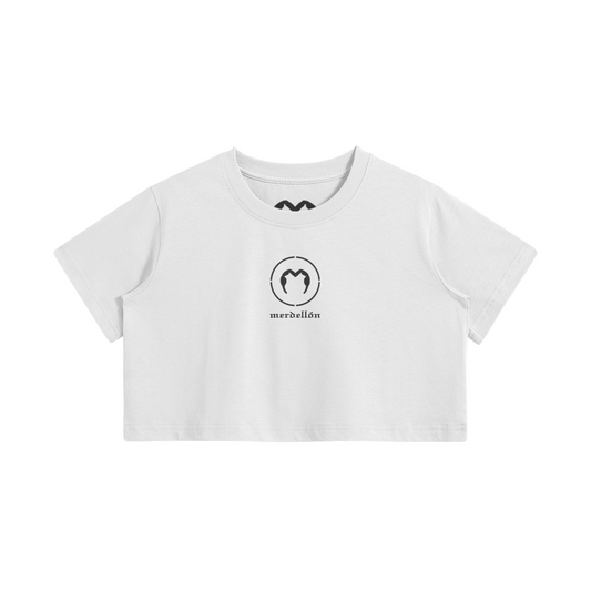 CAR ON FLAMES 2 CROP TOP