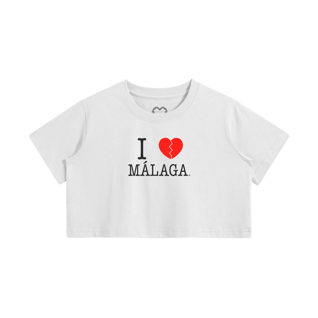 LOVE-HATE MALAGA CROP TOP