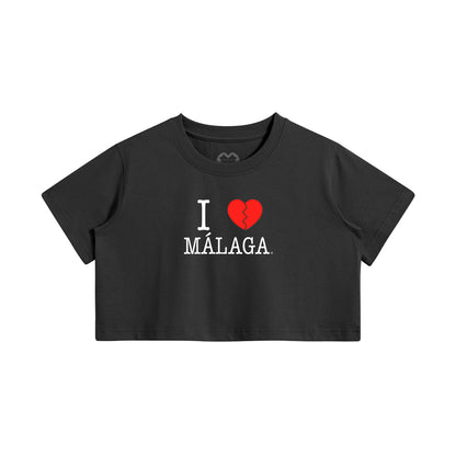 LOVE-HATE MALAGA CROP TOP